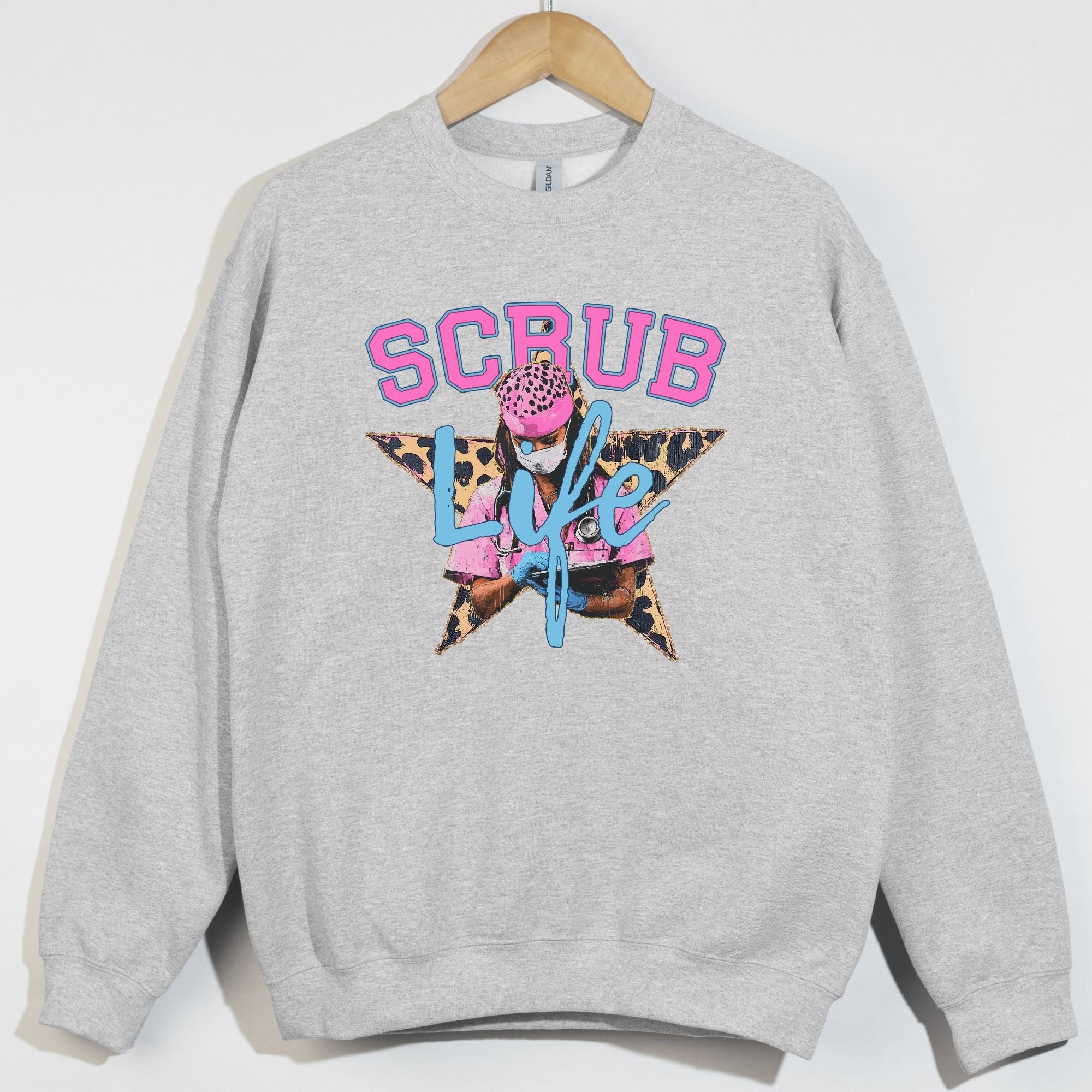 Scrub Life Nurse Star