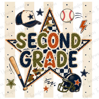 Second - Grade Baseball Star