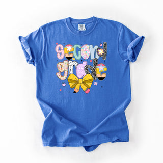 Second Grade Doodle Pencil Bow