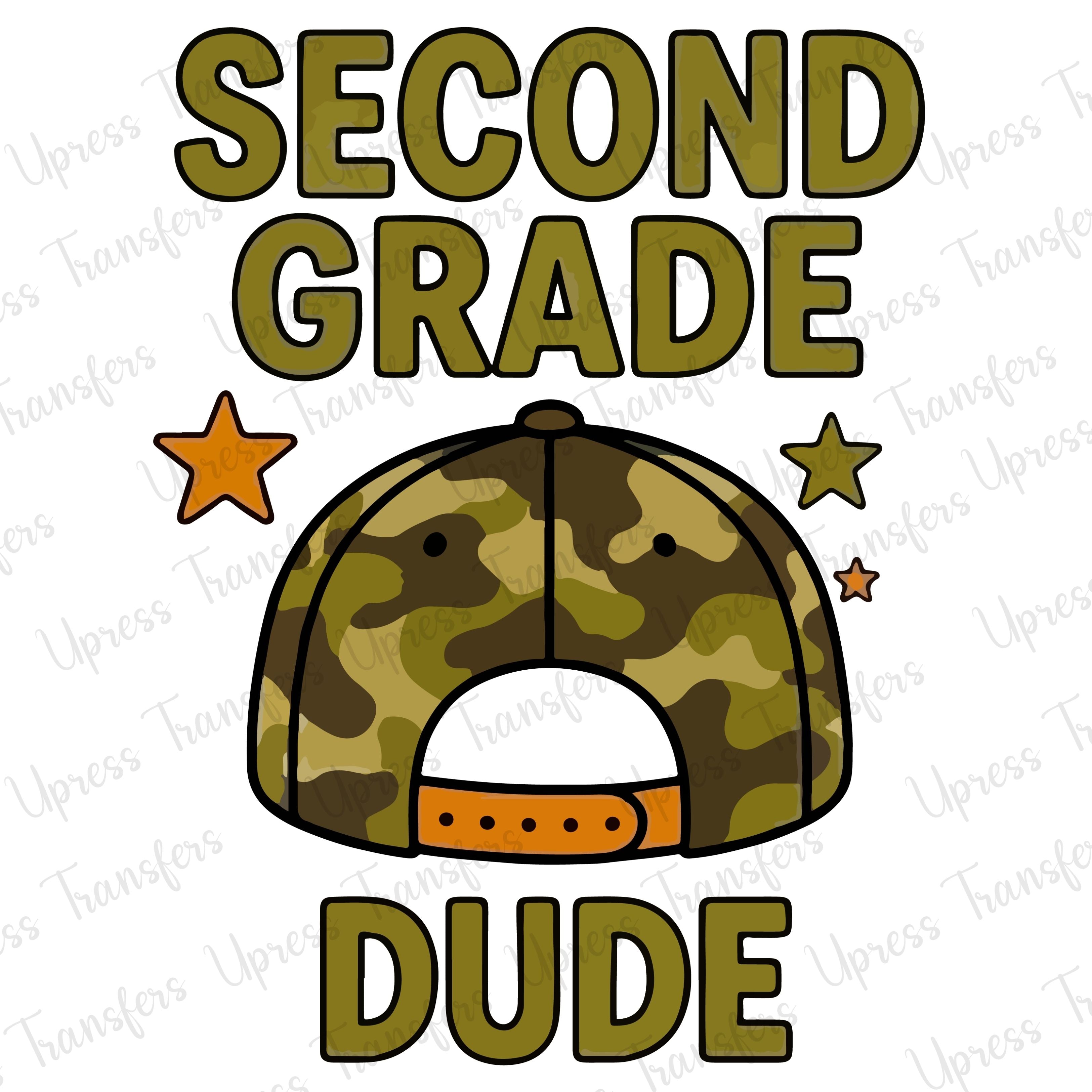 Second Grade Dude camo