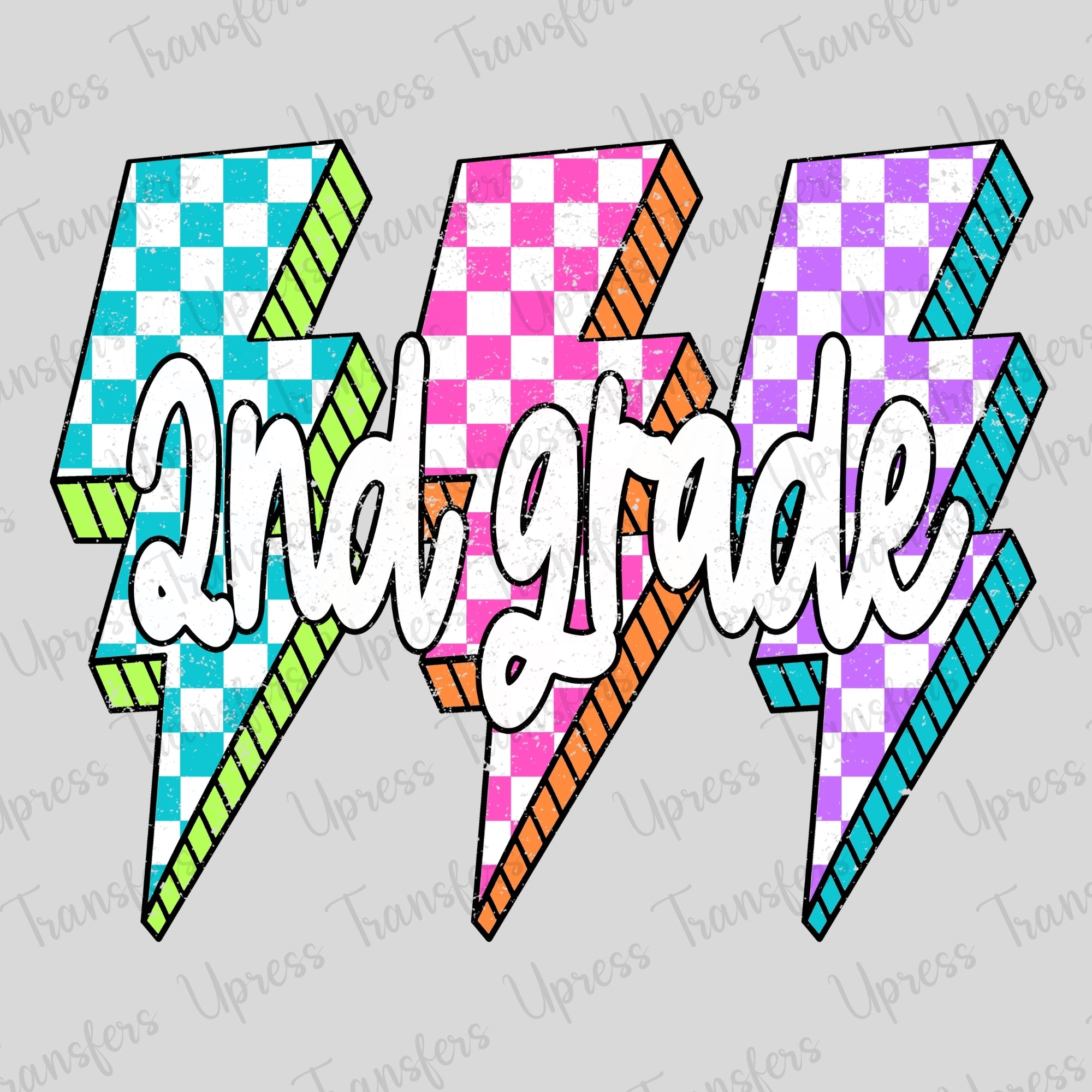 Second Grade Neon Bolts