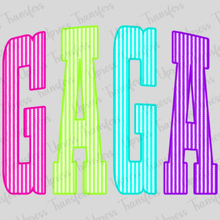 Seersucker Multicolored Gaga