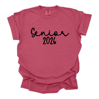 Senior 2026 Black Script