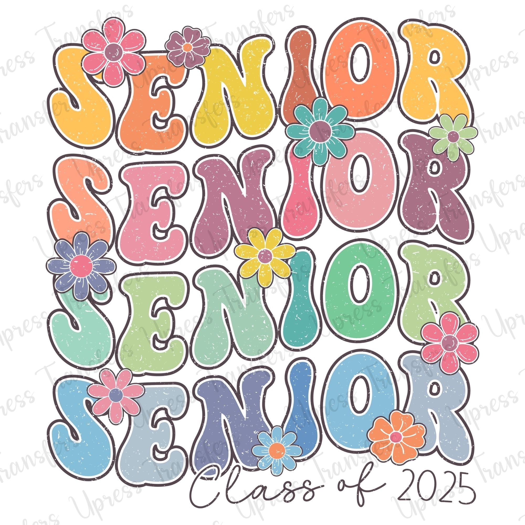 Senior Stacked x4 Class Of 2025