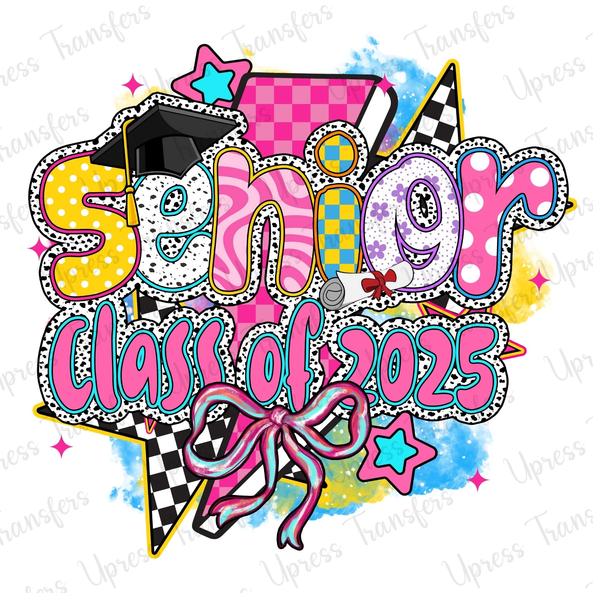 Senior Trendy Doodle