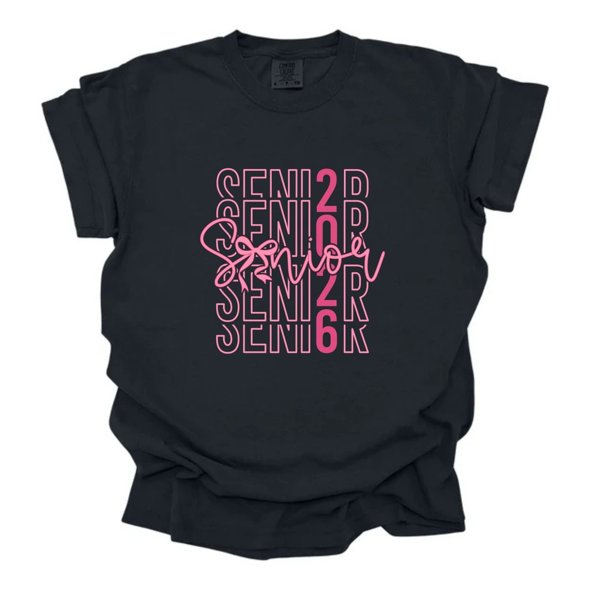 Senior x4 Pink Script – U Press Transfers