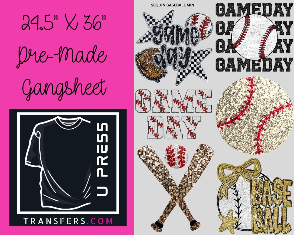 Sequin Baseball Mini