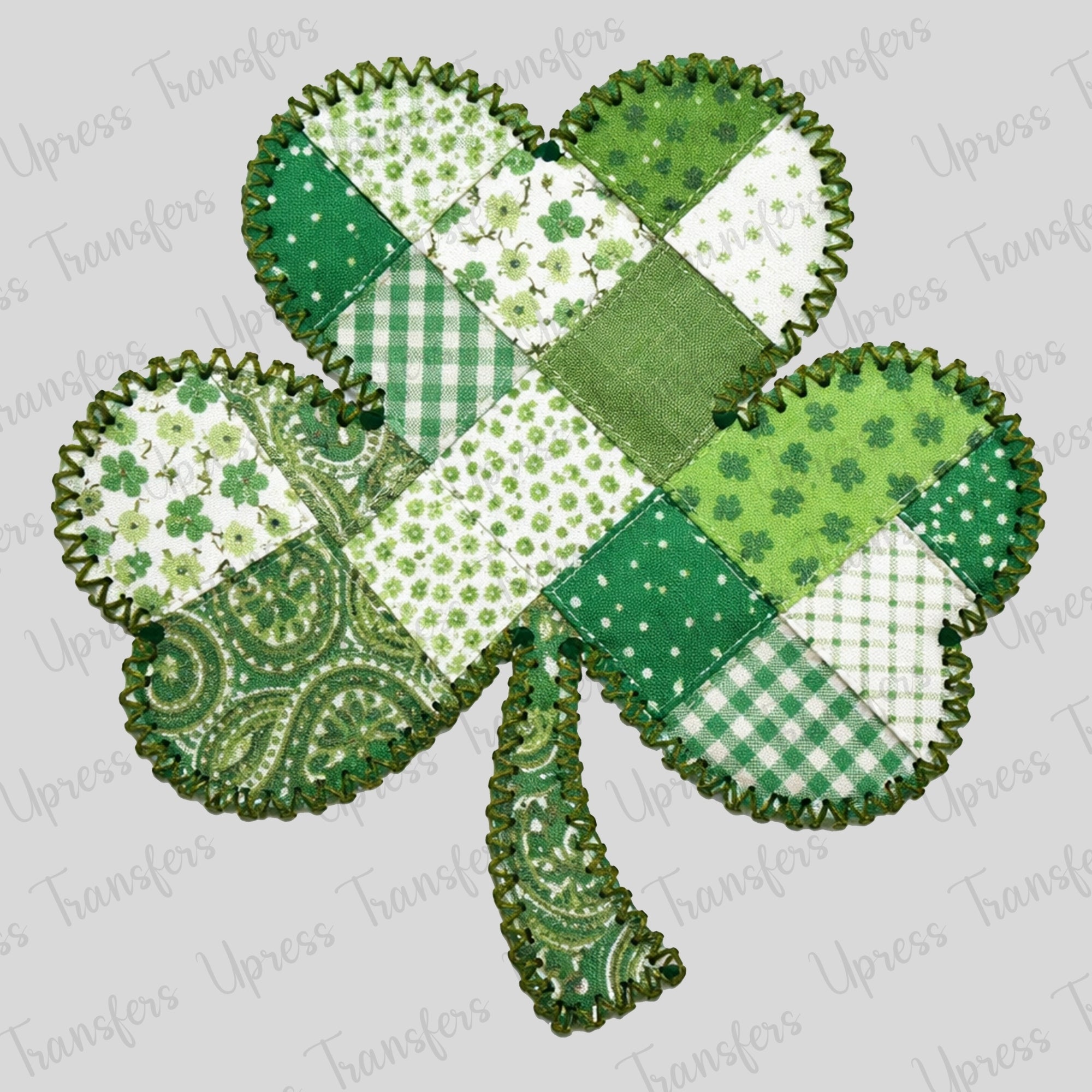 Sewed Four Leaf
