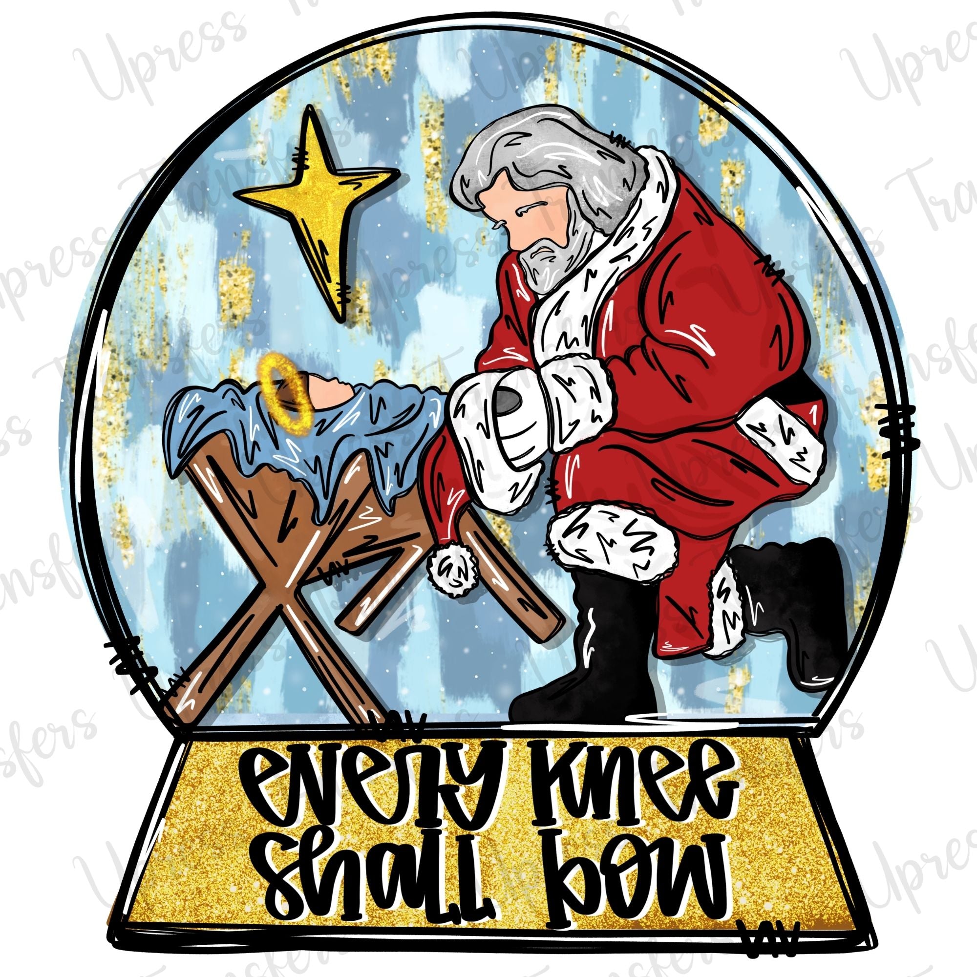 Shall Bow Snowglobe
