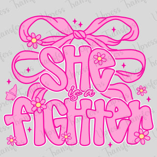 She Is A Fighter Bubble