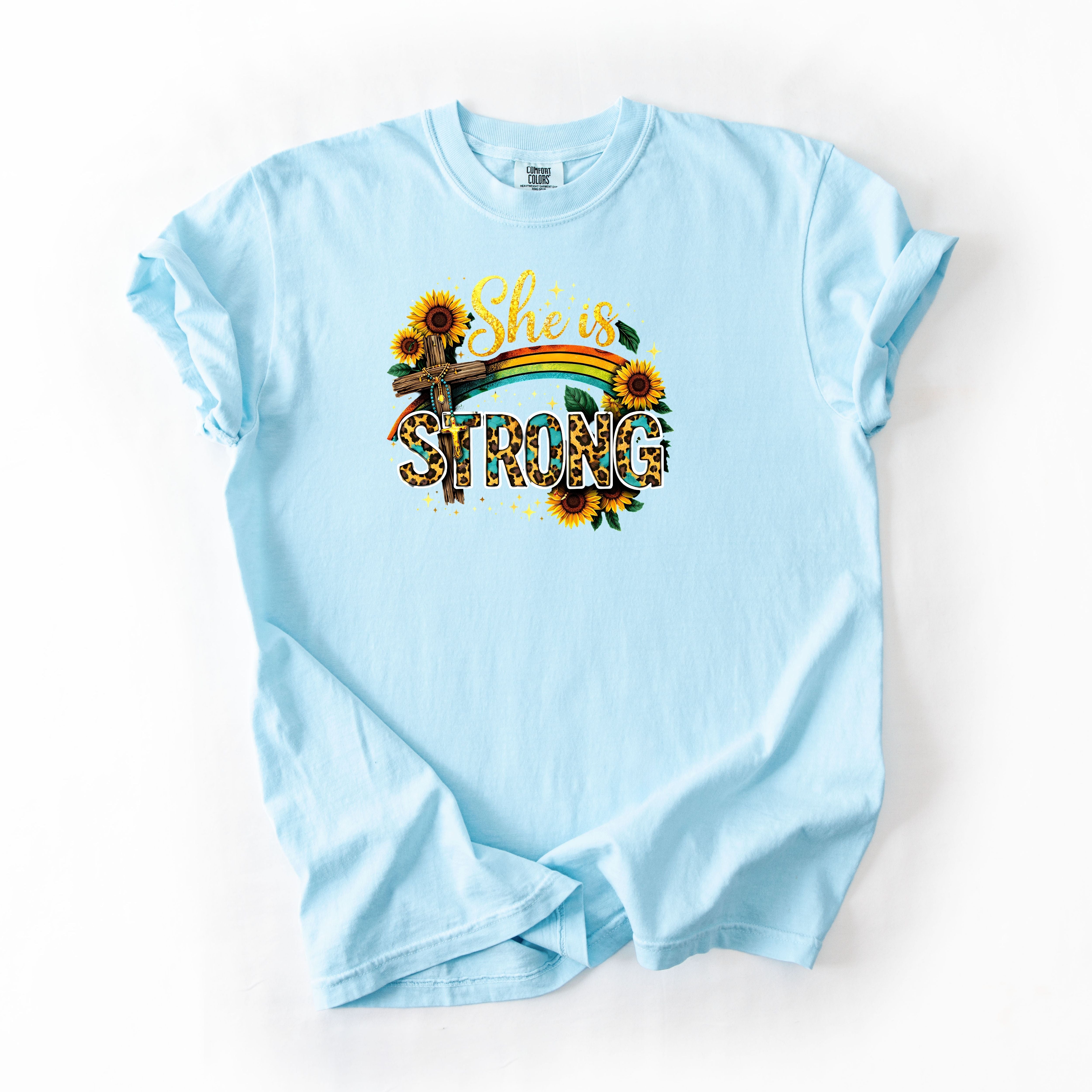 She Is Strong Cross