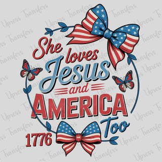 She Loves Jesus And America