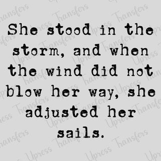 She Stood In The Storm