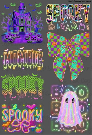 She’s Spooky and Neon