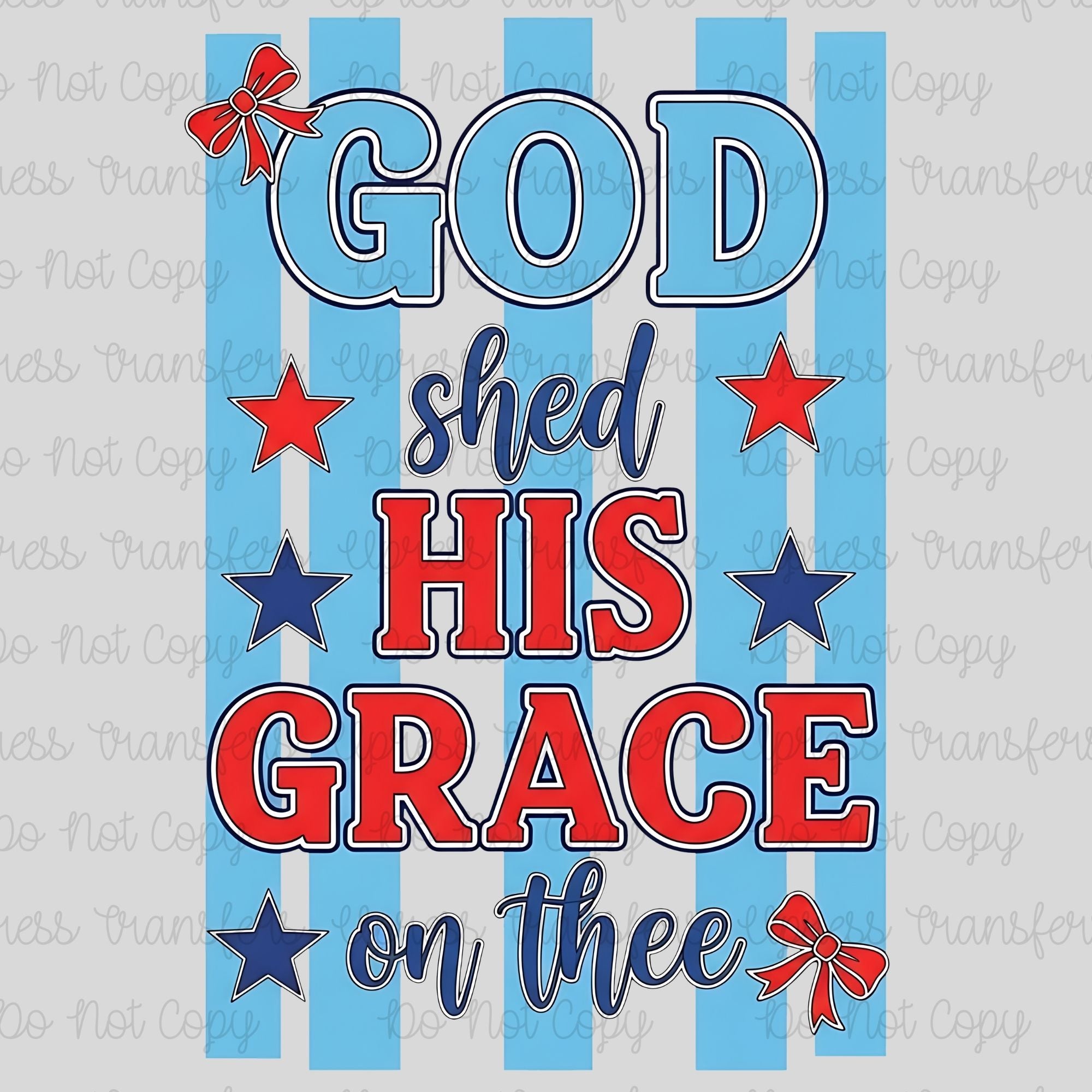 Shed His Grace