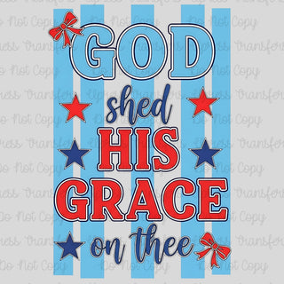Shed His Grace