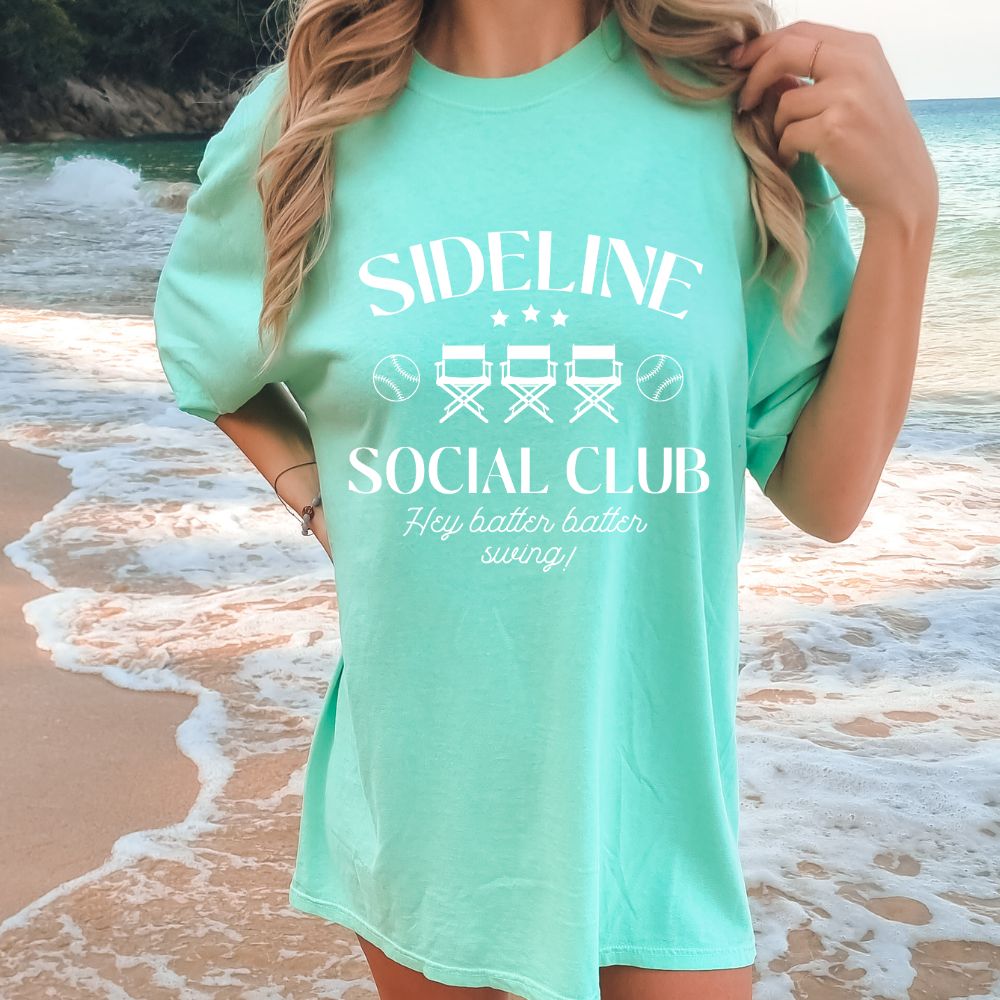 Sidelines Social Club-White