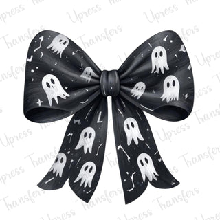 Simple Ghost Black Bow