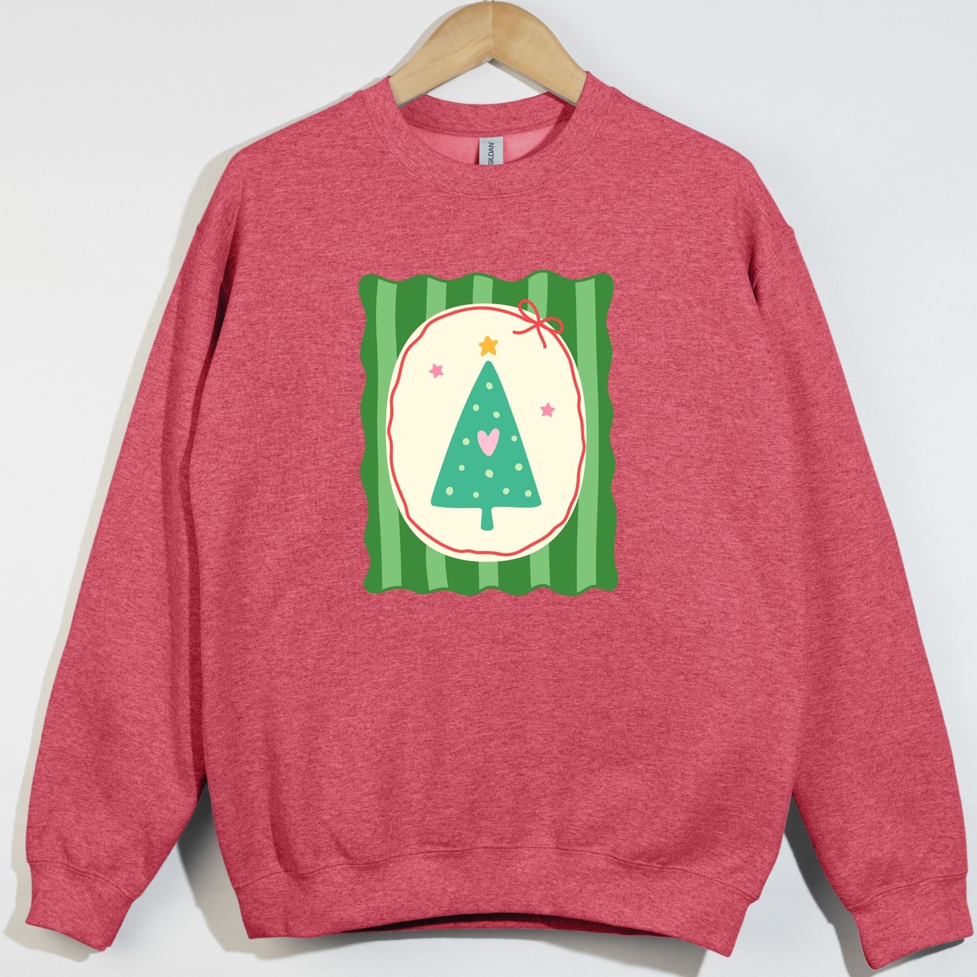 Simple Tree Striped Frame