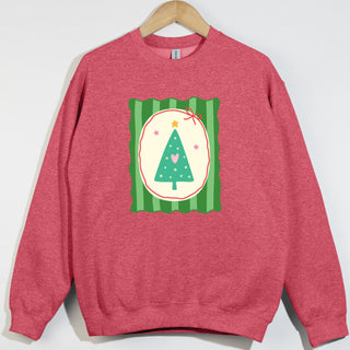 Simple Tree Striped Frame