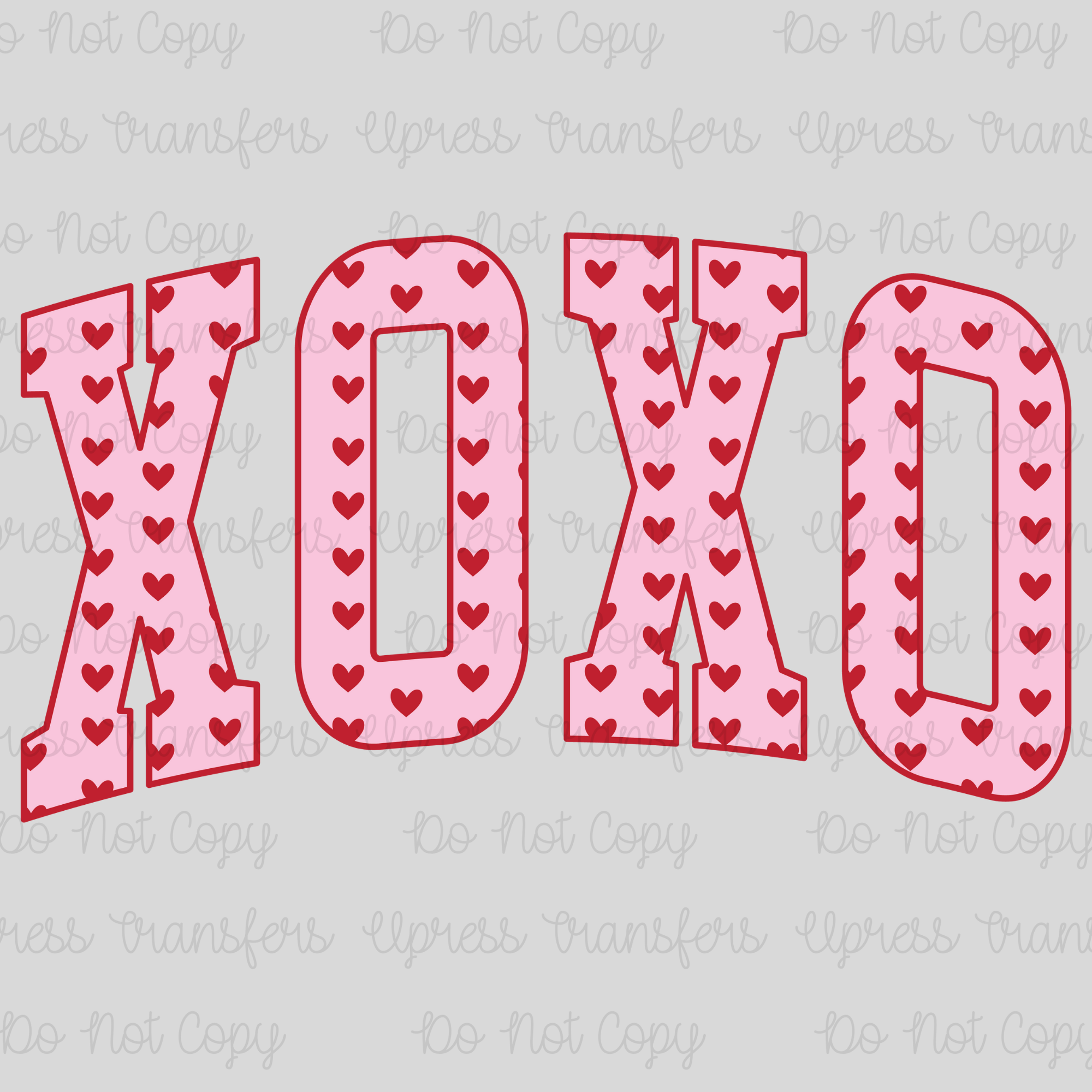 Simple xoxo Hearts