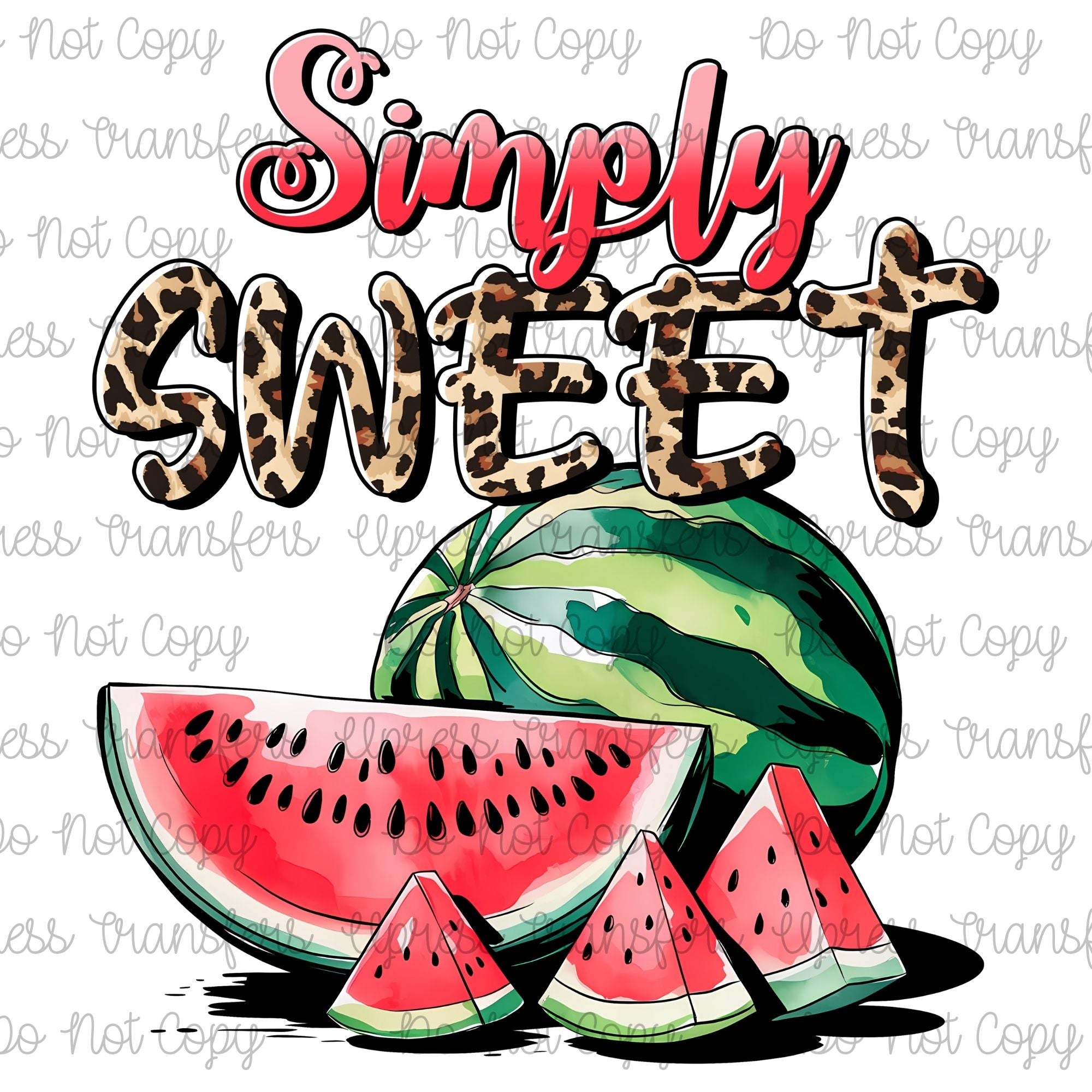 Sweet Transfer Simply Sweet – U Press Transfers