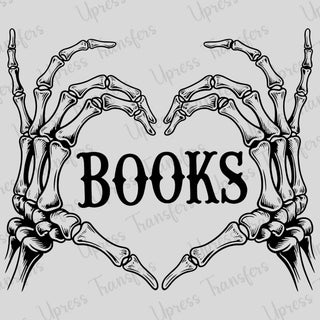 Skeleton Heart Hands Books