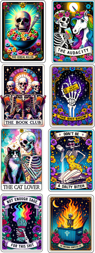 Skelton Tarot Cards