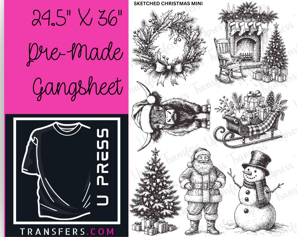 Sketched Christmas Mini