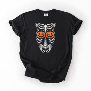 Skull Body and Pumpkin tatas