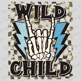 Skull Hand Wild Child