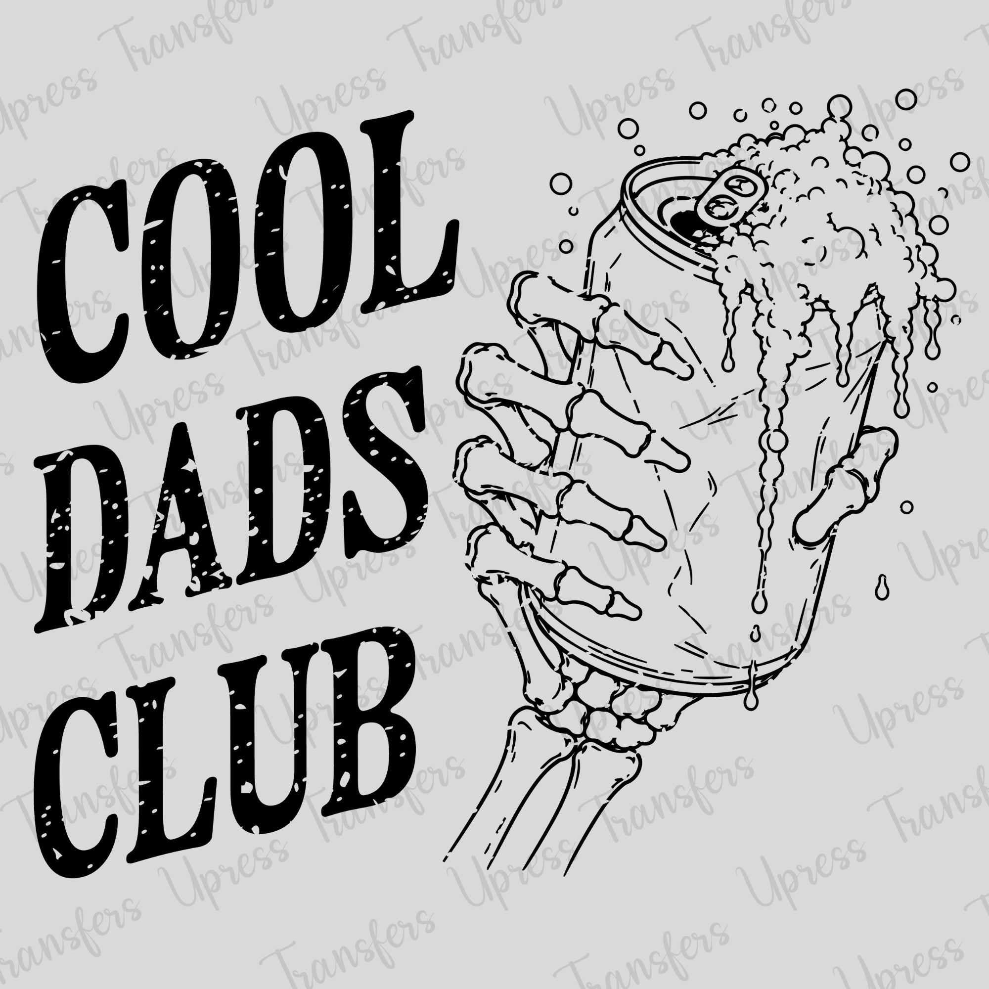 Skull Hands Cool Dads Club