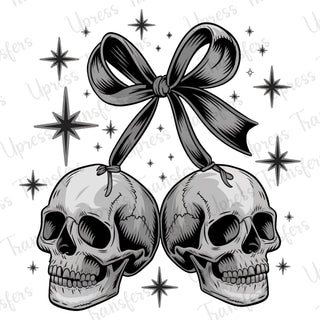 Skull Heads Duo Black