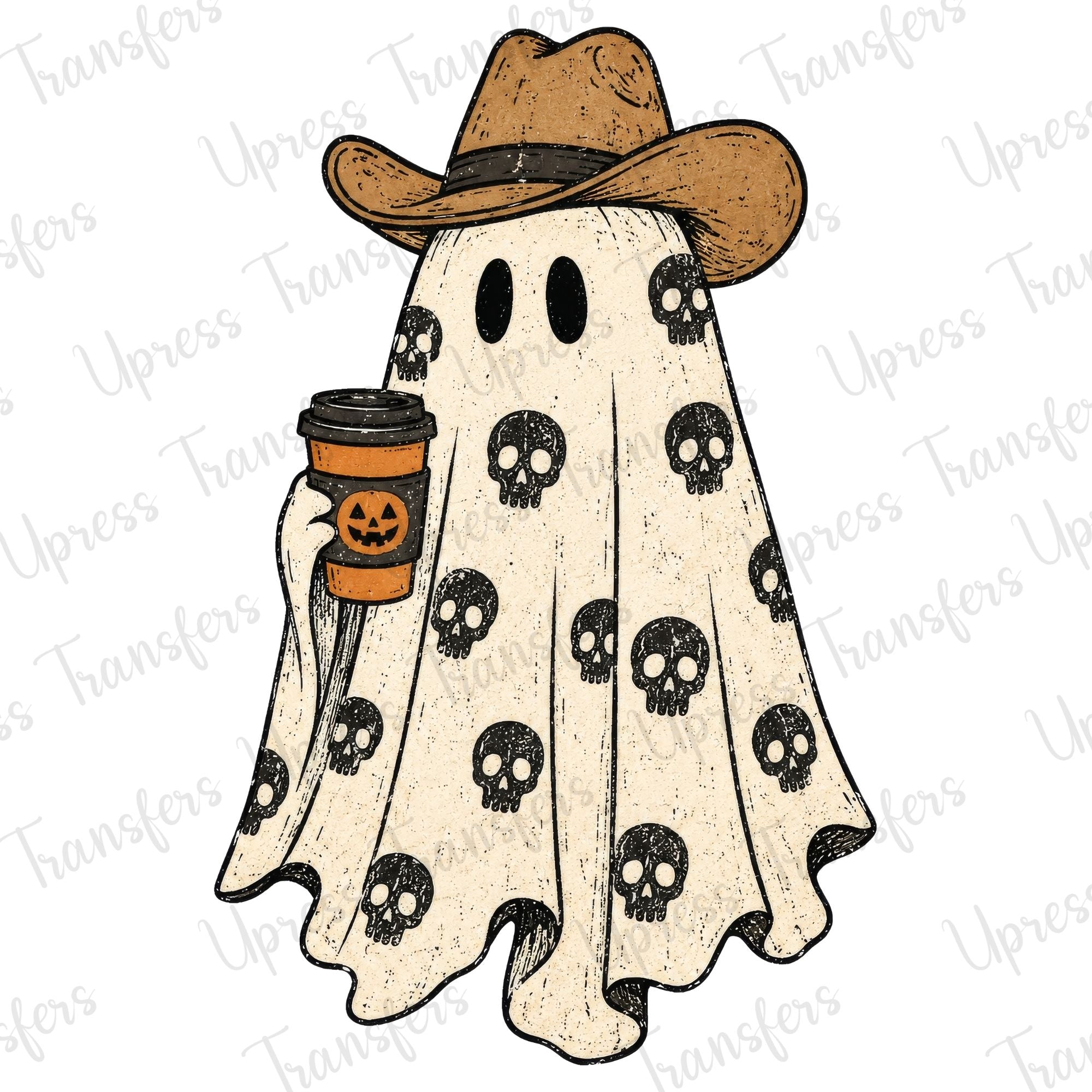 Skull Printed Ghost
