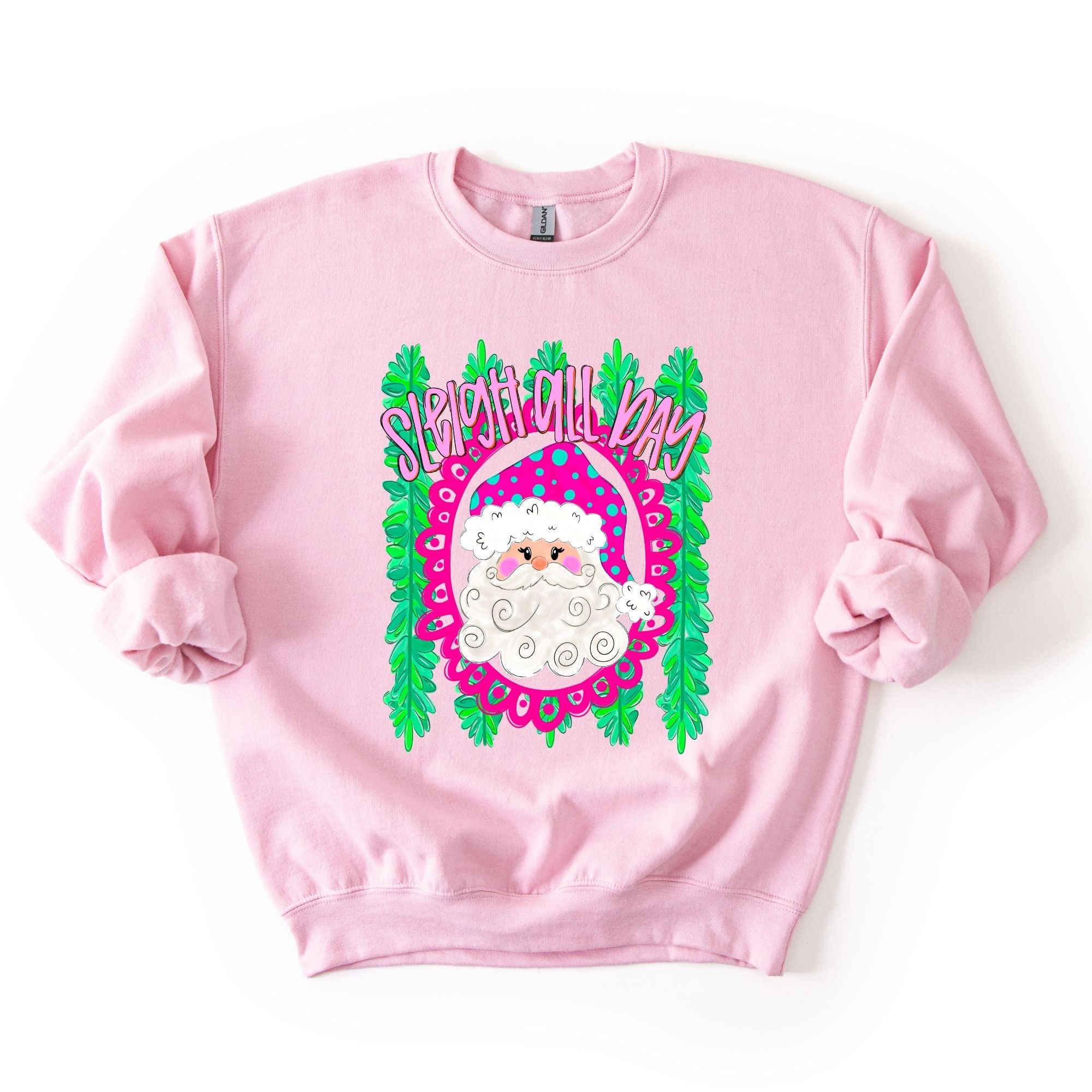 Sleigh All Day Greenery