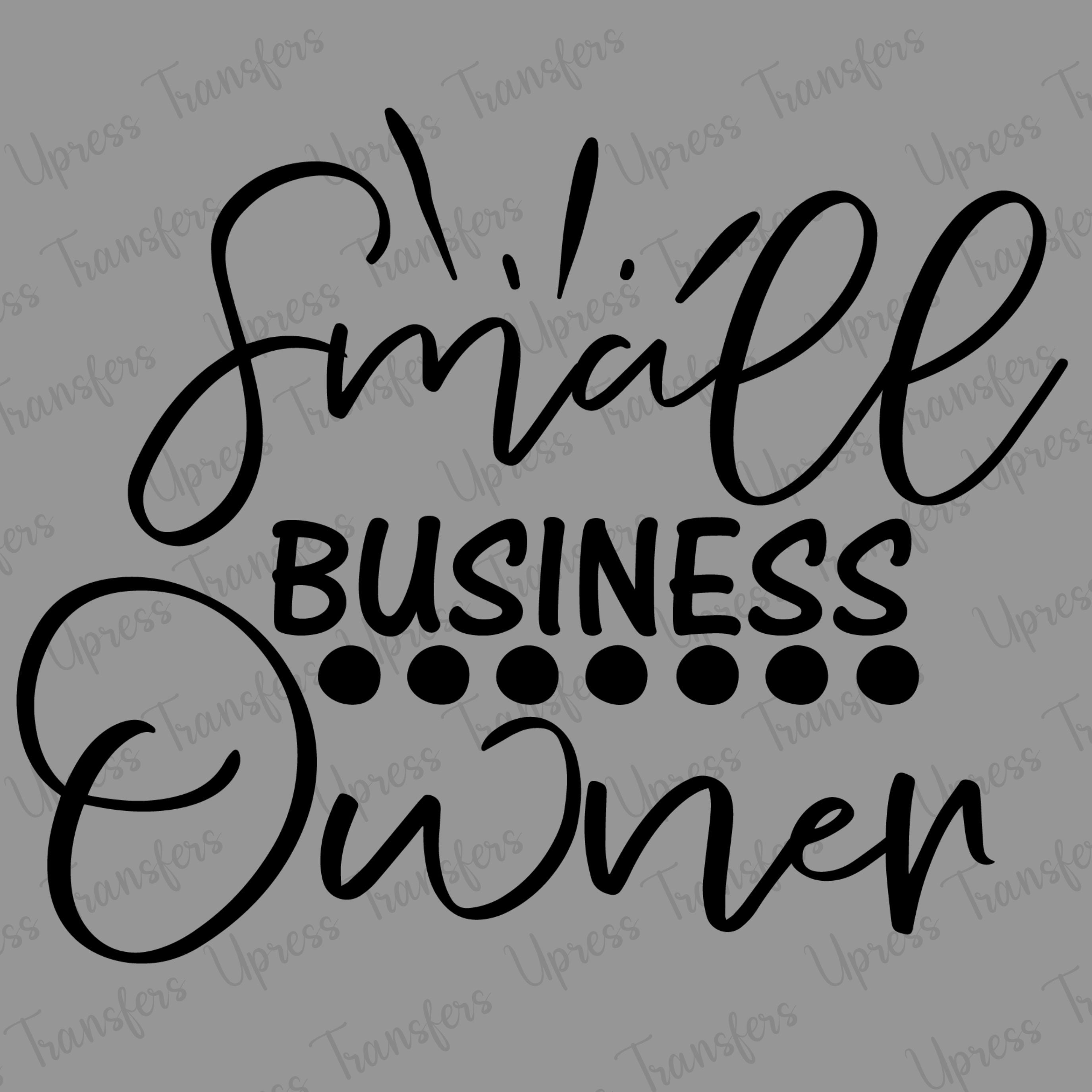 Small Dotted Business Owner