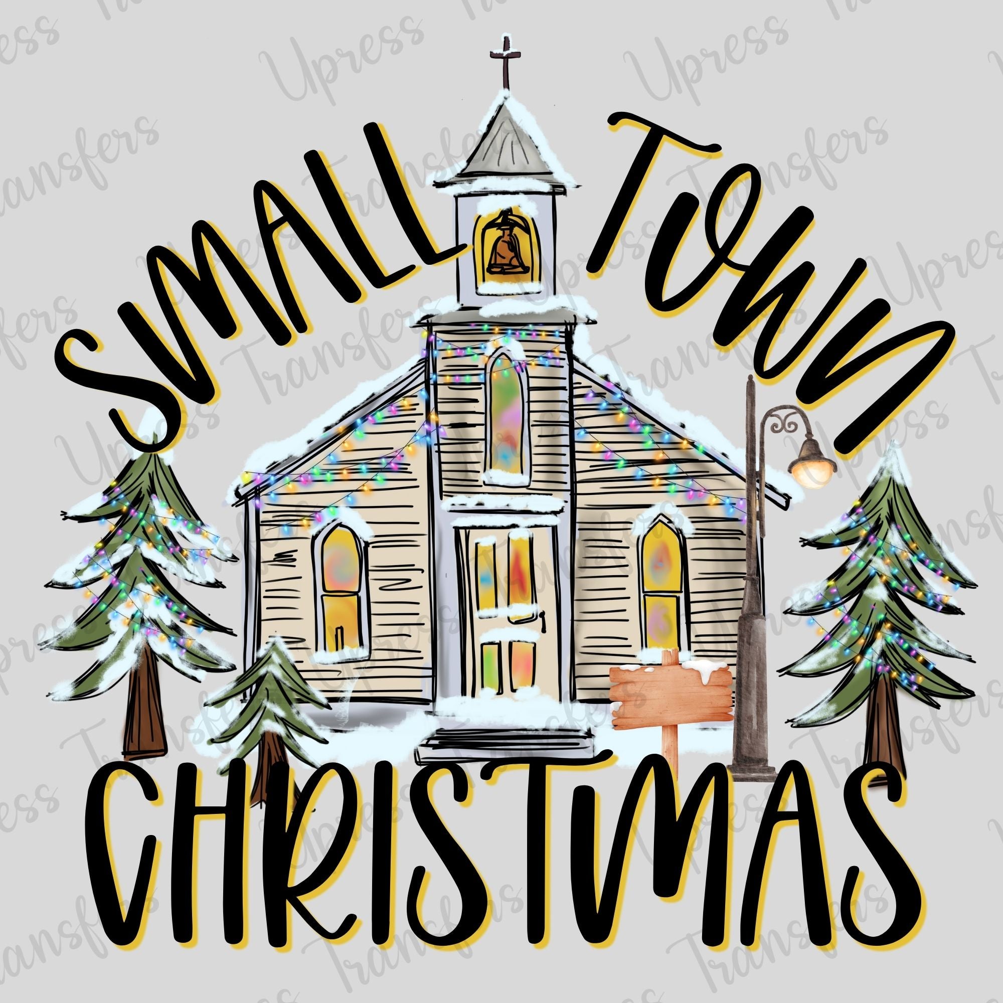 Small Town Christmas Church