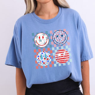 Smiley Collage USA