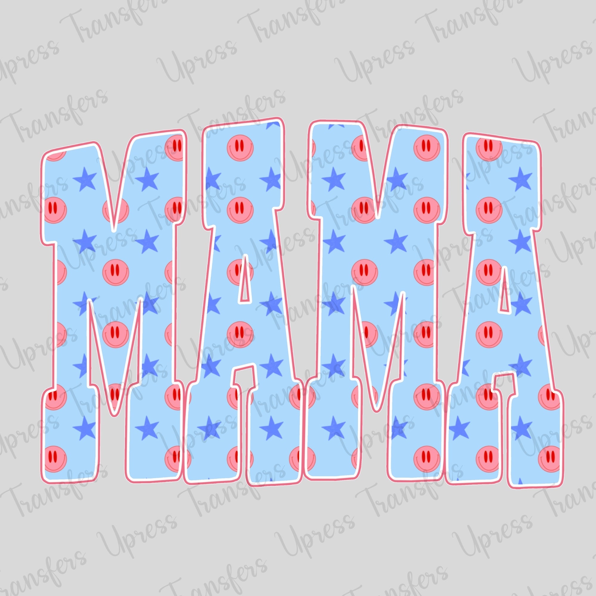 Smiley Stars Mama