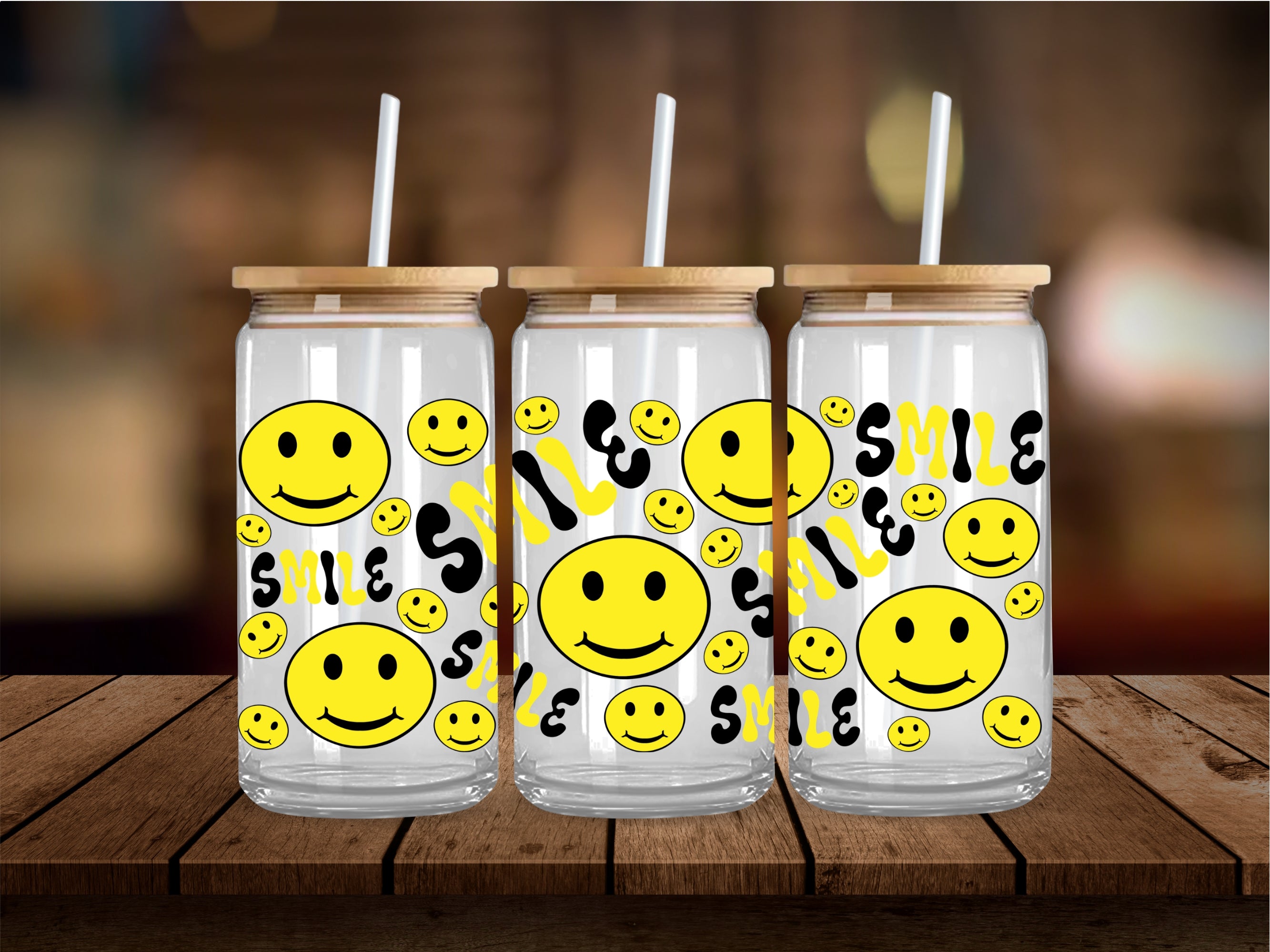 Smileys 16 Oz Wrap