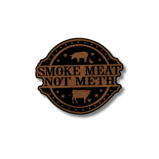 Smoke Meat Leatherette Patch