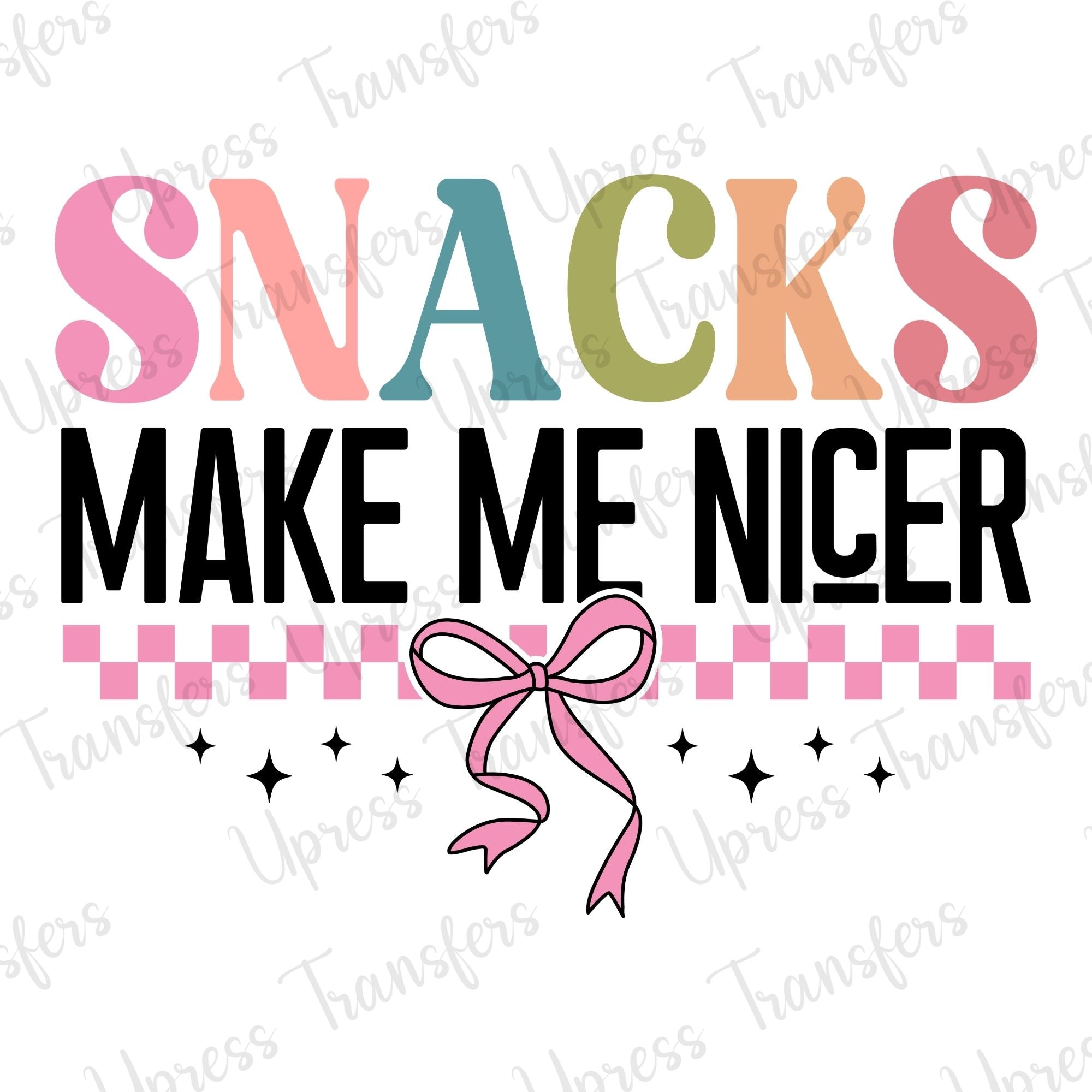 Snacks Make Me Nicer
