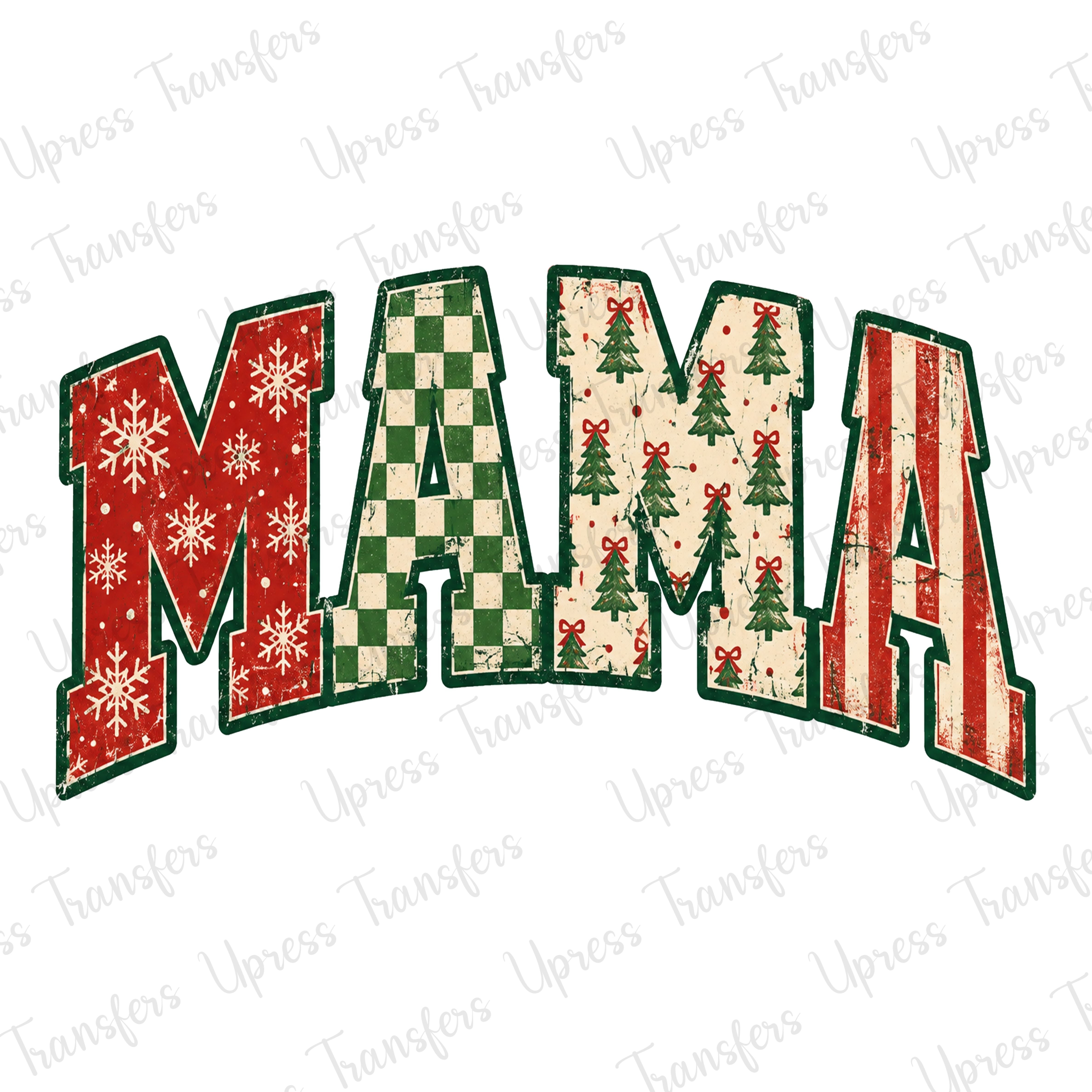 Snowflake Mama Retro