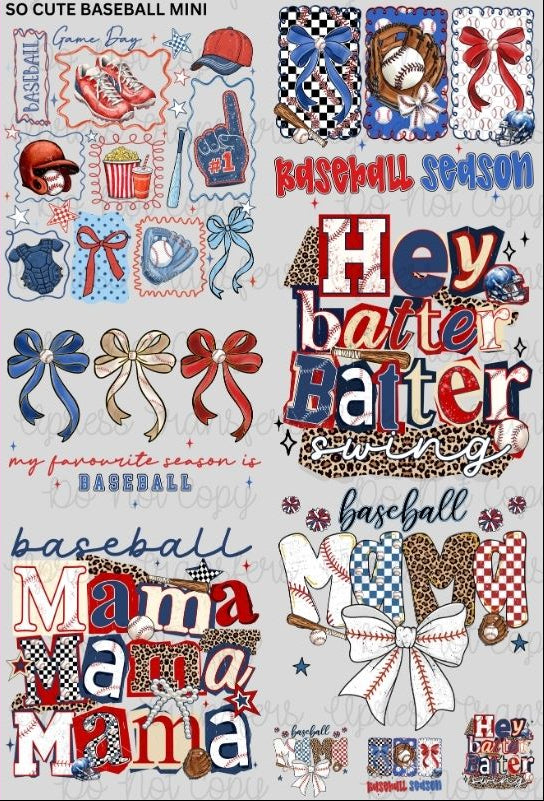 So Cute Baseball  Mini
