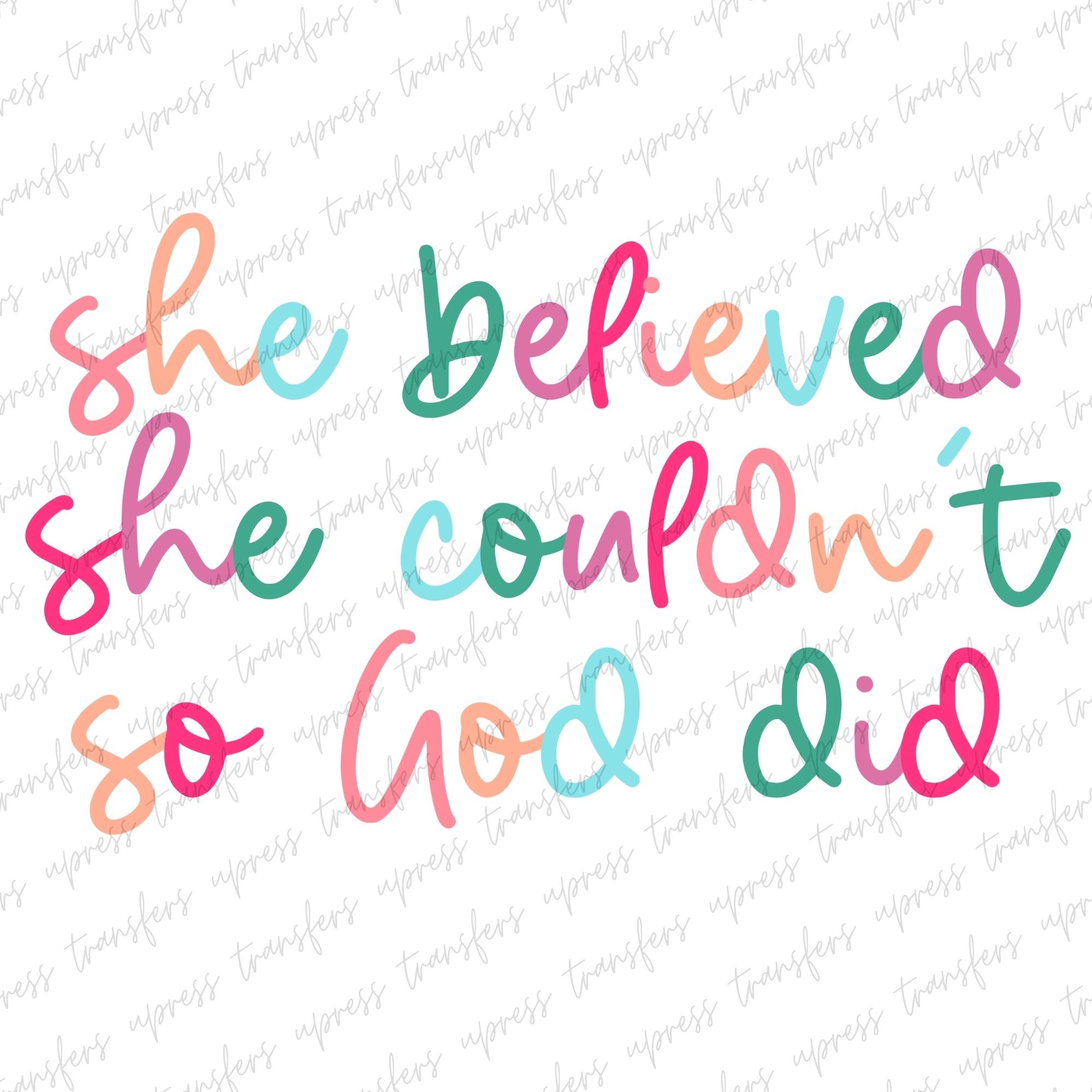 So God Did Script