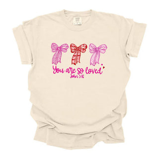 So Loved Script Bow Trio