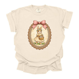 So Sweet Girly Bunny Vintage Frame