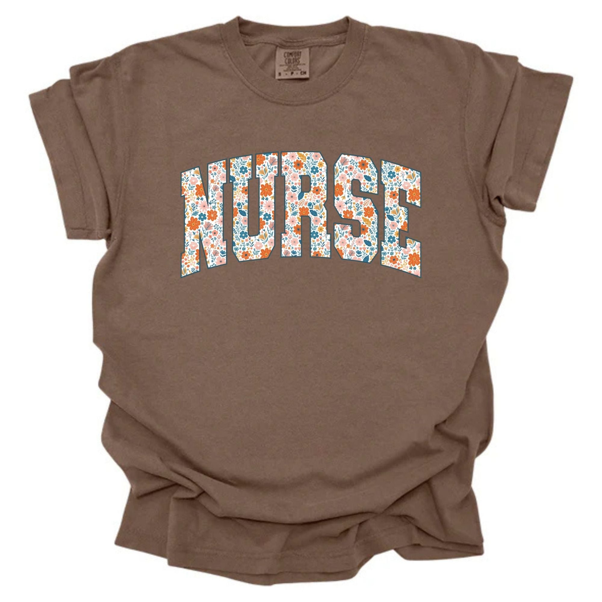 So Sweet Orange Floral Nurse