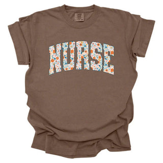 So Sweet Orange Floral Nurse