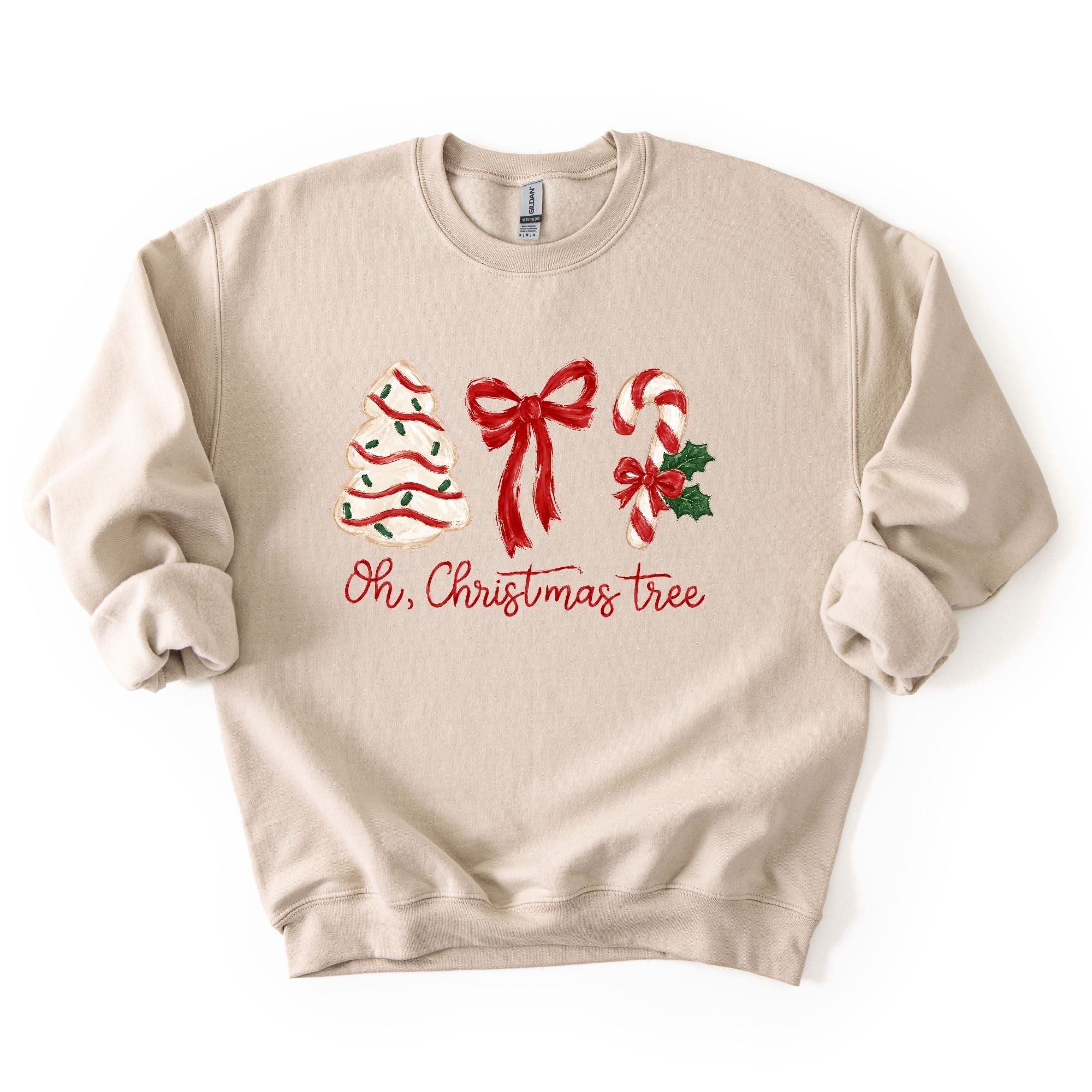 Soft Brushed Oh Christmas Tree